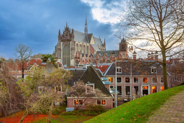 Stockfoto Leiden herfst 1